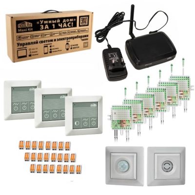 Лот: 8946881. Фото: 1. nooLite Набор Maxi Kit "Умный... Другое (электрооборудование)