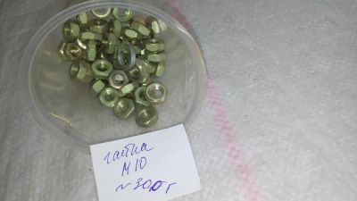 Лот: 9811567. Фото: 1. одним лотом, гайка М10...вес лота... Крепёж