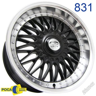 Лот: 5635520. Фото: 1. Комплект дисков Sakura Wheels... Диски