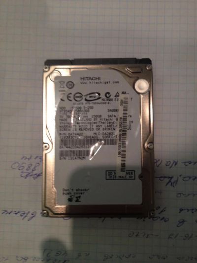 Лот: 5008968. Фото: 1. HDD Жесткий диск винчестер Hitachi... Жёсткие диски (HDD)