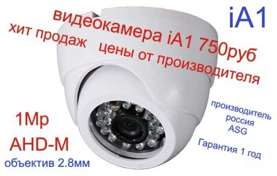 Лот: 11642121. Фото: 1. Видеокамера AHD; 1/4" SOI CMOS... Видеонаблюдение