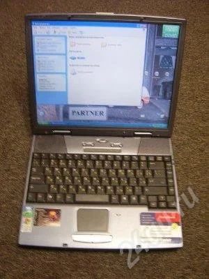 Лот: 730893. Фото: 1. RoverBook E418WH 256Mb/40Gb/DVD... Ноутбуки