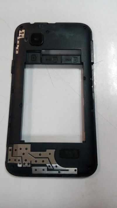 Лот: 7890020. Фото: 1. Задняя часть корпуса Micromax... Корпуса, клавиатуры, кнопки