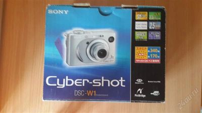 Лот: 2899388. Фото: 1. Цифровой фотоаппарат SONY DSC-1W. Цифровые компактные