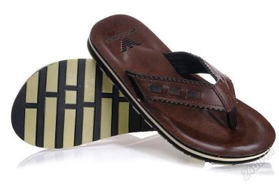 Лот: 929576. Фото: 1. Сланцы Armani. Шлепанцы, сланцы