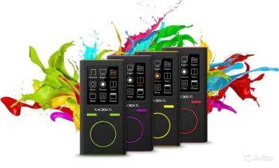 Лот: 9641689. Фото: 1. MP3 плеер teXet на 8 GB + новые... Плееры