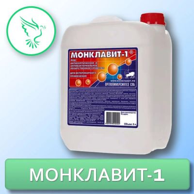 Лот: 21436309. Фото: 1. Монклавит 5 литров канистра. Косметика для животных