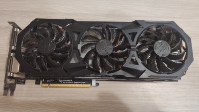 Лот: 17272901. Фото: 1. Видеокарта Gigabyte Geforce GTX... Видеокарты
