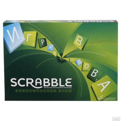 Лот: 13819134. Фото: 1. Настольная игра Scrabble. Настольные игры, карты