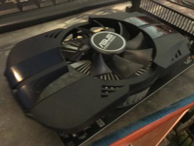 Лот: 19396457. Фото: 1. ASUS Phoenix GeForce GTX 1050... Видеокарты
