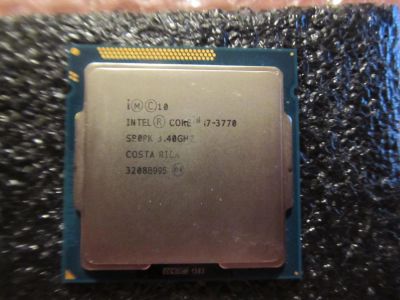Лот: 11326229. Фото: 1. intel i7 3770 (4 ядра, 8 потоков... Процессоры