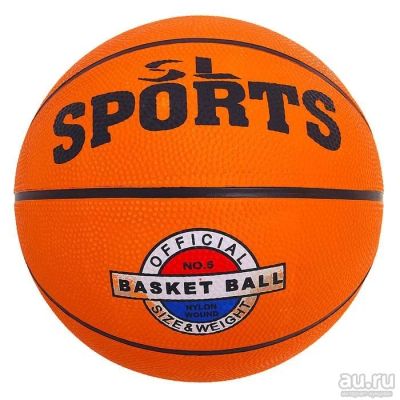 Лот: 13055156. Фото: 1. Мяч баскетбольный Sport, PVC... Мячи, ракетки, шайбы, клюшки