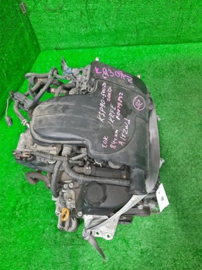 Лот: 19381609. Фото: 1. Двигатель Toyota Vitz KSP90 1KR-FE... Двигатель и элементы двигателя