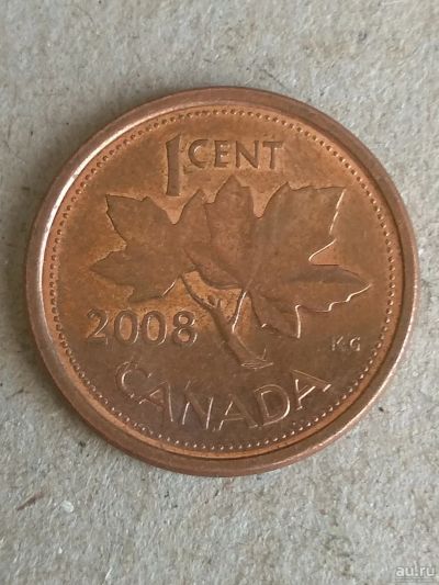 Лот: 13671357. Фото: 1. канада 1 цент 2008. Америка