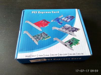 Лот: 9976914. Фото: 1. 1 PCI Express to 3 PCI Express. Платы расширения, контроллеры, доп. порты