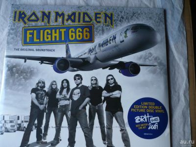 Лот: 9674577. Фото: 1. Iron Maiden." Flight 666 ".(запечатан... Аудиозаписи