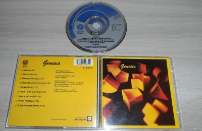 Лот: 17651457. Фото: 1. Genesis “ Genesis (Mama)” (CD... Аудиозаписи