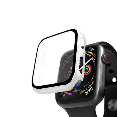 Лот: 24950212. Фото: 1. Кейс со стеклом для Apple Watch... Смарт-часы, фитнес-браслеты, аксессуары