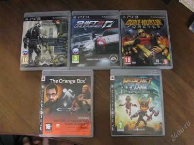 Лот: 1373347. Фото: 1. Игры для Playstation3 (Crysis... Игры для консолей