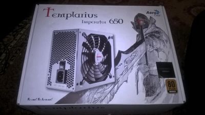 Лот: 6430364. Фото: 1. Блок питания aerocool templarius... Корпуса, блоки питания