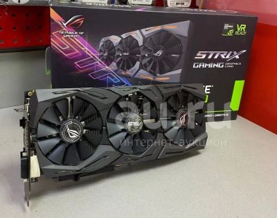 Лот: 19045589. Фото: 1. Видеокарта Asus STRIX GTX 1070... Видеокарты