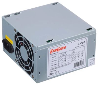 Лот: 15750703. Фото: 1. Блок питания 350W ExeGate AA350... Корпуса, блоки питания