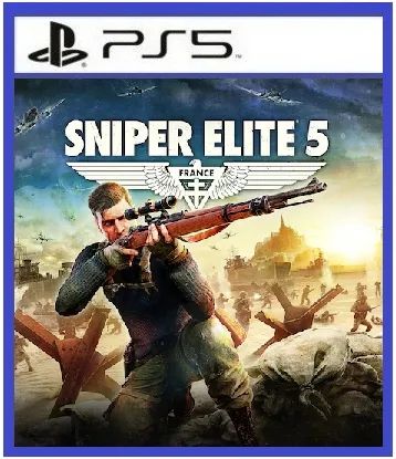 Лот: 20030379. Фото: 1. Sniper Elite 5. Игра для PS5... Игры для консолей