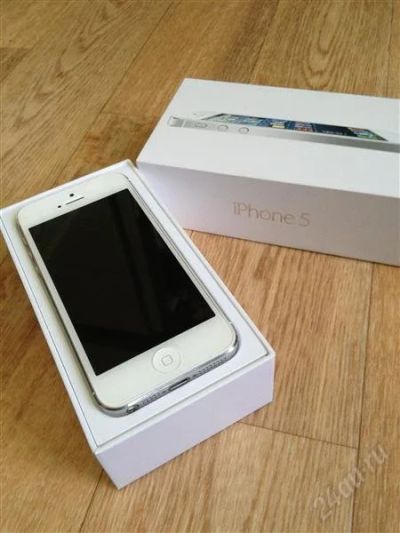 Лот: 2699929. Фото: 1. iPhone 5 16gb+чехол-книжка(кожаный... Смартфоны