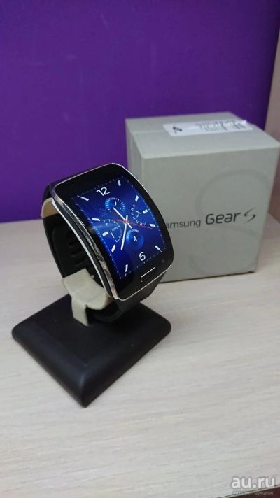 Лот: 14907272. Фото: 1. Смарт-часы Samsung Gear S (SM-R750... Смарт-часы, фитнес-браслеты, аксессуары