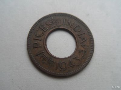 Лот: 10300855. Фото: 1. Индия (Британская) 1 пайс 1943. Азия