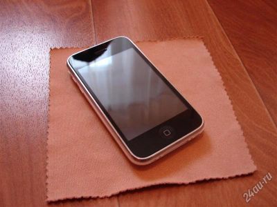 Лот: 1656625. Фото: 1. IPhone 3 GS 16 GB РСТ Белый Идеал. Смартфоны