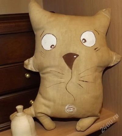 Лот: 702003. Фото: 1. Котт. Авторские куклы, игрушки, поделки