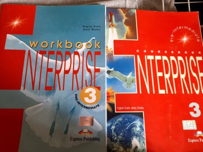 Лот: 16542226. Фото: 1. Interprise учебник, рабочая тетрадь. Другое (учебники и методическая литература)