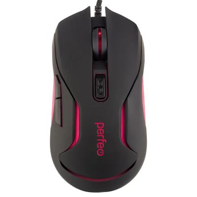 Лот: 24997447. Фото: 1. Мышь Perfeo Status 1.8m USB Black... Клавиатуры и мыши
