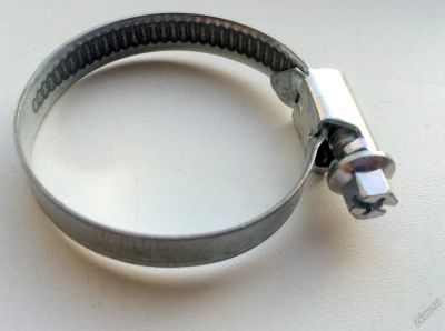 Лот: 5560200. Фото: 1. 🔩 Хомут металлический червячный... Крепёж