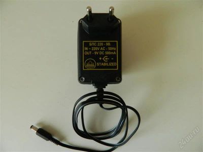 Лот: 1544706. Фото: 1. Блок питания 9V. Аксессуары