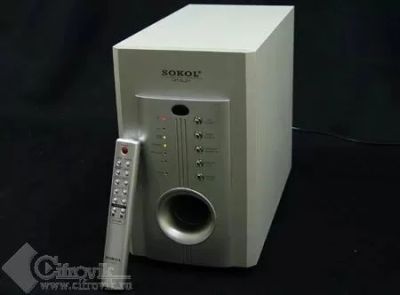 Лот: 10174071. Фото: 1. Сабвуфер от Sokol HT S-21. Активные акустические системы