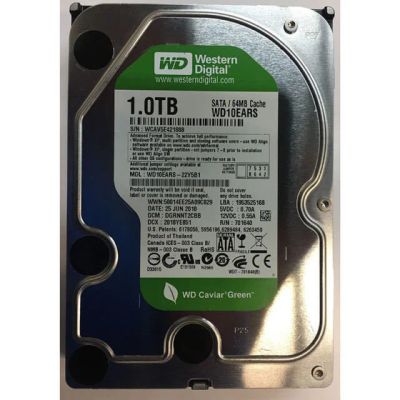 Лот: 11650694. Фото: 1. Жесткий диск WD10EARS 1TB (Серия... Жёсткие диски (HDD)