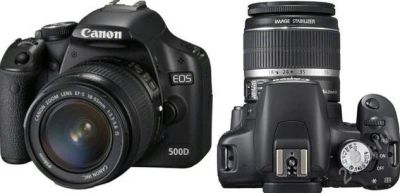 Лот: 3898739. Фото: 1. Canon 500D kit 18-55mm. Цифровые зеркальные