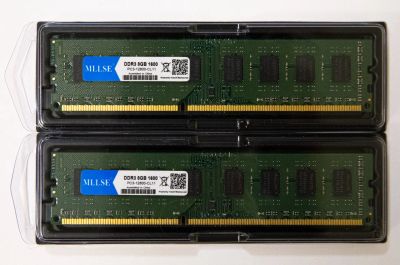 Лот: 13669566. Фото: 1. DDR3 16GB 2x8GB PC3-12800 1600MHz... Оперативная память