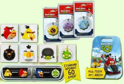 Лот: 6214784. Фото: 1. Ароматизатор ANGRY birds. Ароматизаторы