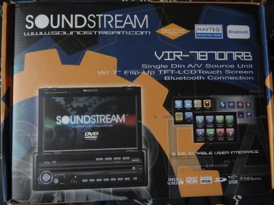 Лот: 3231632. Фото: 1. Soundstream VIR-7870NRB. Мониторы, DVD