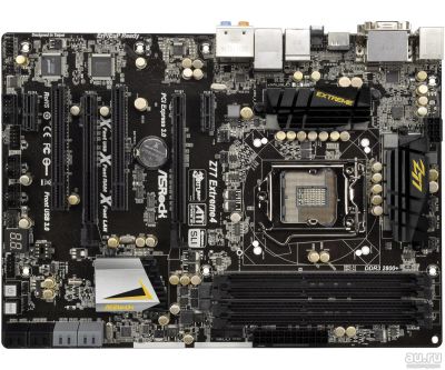 Лот: 10176901. Фото: 1. ASRock Z77 Extreme4. Материнские платы