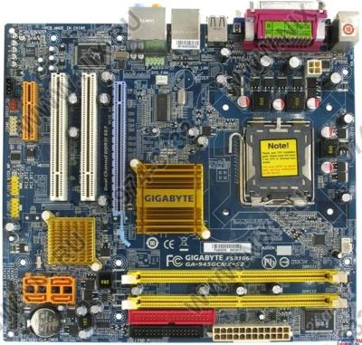 Лот: 1610931. Фото: 1. Материнская плата Gigabyte GA-945GCMX-S2... Материнские платы