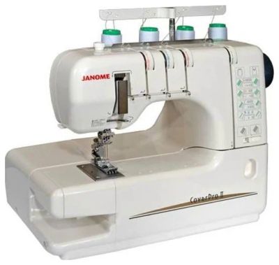 Лот: 6800638. Фото: 1. Швейная машина Janome CoverPro... Швейная, вязальная