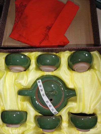 Лот: 21001602. Фото: 1. Сервиз набор для китайских чайных... Сервизы, наборы посуды