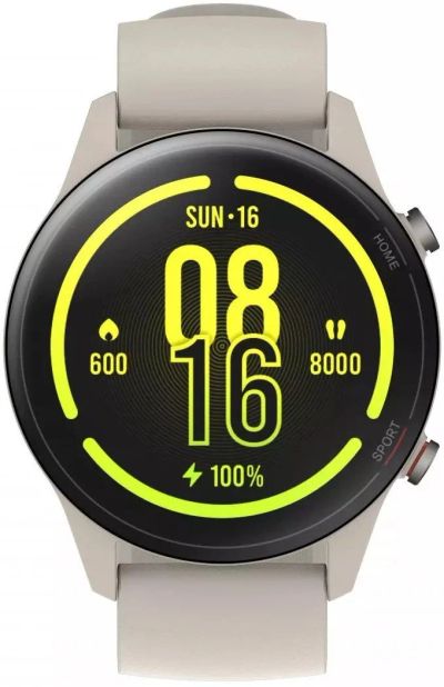 Лот: 18088646. Фото: 1. Смарт-часы Xiaomi Mi Watch Beige... Смарт-часы, фитнес-браслеты, аксессуары