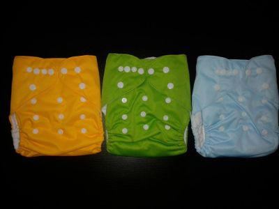 Лот: 3558784. Фото: 1. Многоразовый подгузник ALVA желтый. Детская гигиена
