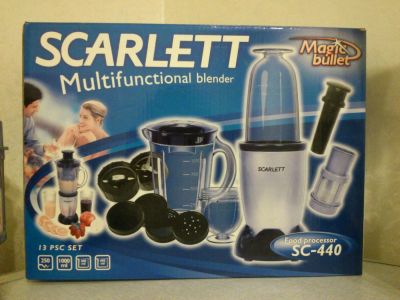 Лот: 4870514. Фото: 1. Блендер Scarlett SC-440. Кухонная