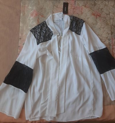 Лот: 21986741. Фото: 1. Женская блузка Miamoda 60 размер... Блузы, рубашки